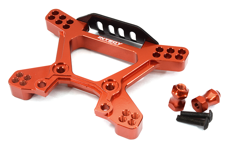 C32565RED Billet Machined Front Shock Tower for Traxxas 1/10 Hoss 4X4 6739 - Image 1