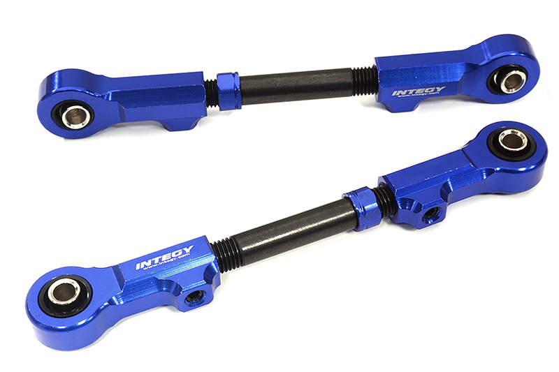 C32581BLUE Billet Machined Rear Upper Suspension Linkages for Losi 1/5 DBXL-E 2.0 4WD - Image 1