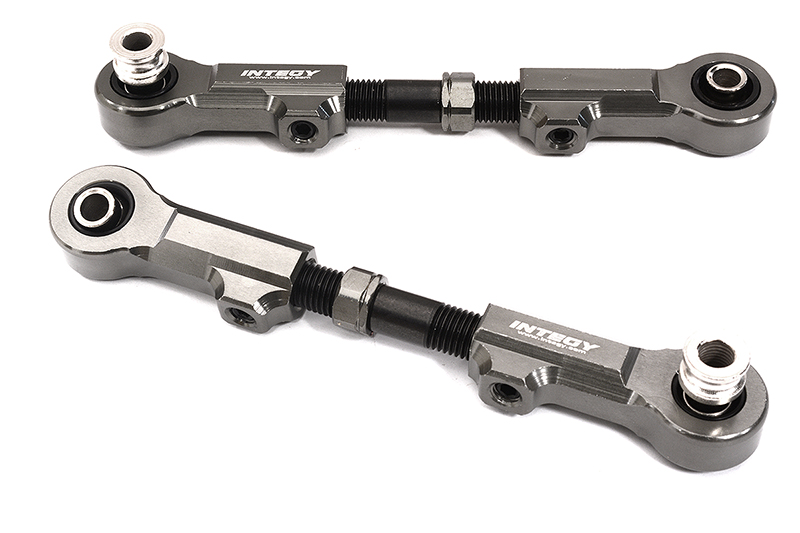 C32586GREY Billet Machined Steering Turnbuckle Linkages 105mm for Losi 1/5 DBXL-E 2.0 4WD - Image 1