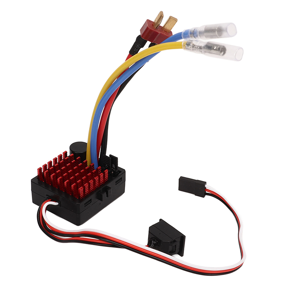 C32618 Brush Type ESC 60A Waterproof 2-3S for RC Cars - High Performance Speed Control - Image 1