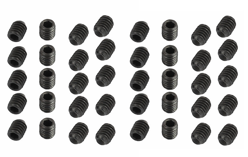 C32623 Steel M4 x 5mm Hex Set Screw (40) RC Hardware - Image 1
