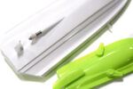 Mini ECO-Q Speed Boat 255mm w/ Motor, ESC and Controller ARTR Kit - Green - Image 3