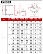 37GB3530 (10W) DC Motor w/ Gear Reduction Gearbox & Motor Mount 12v300 - Image 2
