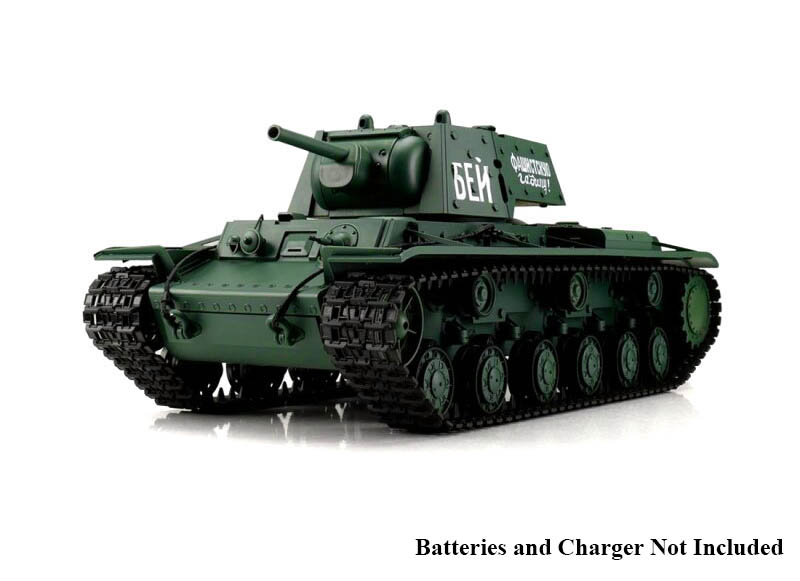 C32759 1/16 Scale KV-1'E RC Heavy Tank, 2.4Ghz Romote Control Model HL3878-1 7.0 - Image 1