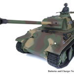 1/16 Scale German Panther Type G RC Battle Tank, 2.4Ghz R/C Model HL3879-1 7.0