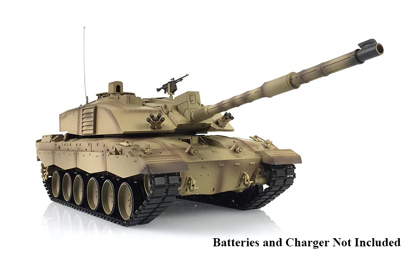 C32765 1/16 Scale UK Challenger 2 RC Main Battle Tank, 2.4Ghz R/C Model HL3908-1 7.0 - Image 1