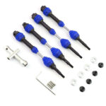 Drive Shafts (4) for Traxxas Hoss 4X4, Stampede 4X4 & Rustler 4X4 6851A 6852A