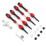 Drive Shafts (4) for Traxxas Hoss 4X4, Stampede 4X4 & Rustler 4X4 6851A 6852A