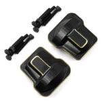 Brass Alloy Differential Covers (2) 9g Each for Traxxas 1/18 TRX-4M Crawler 9738