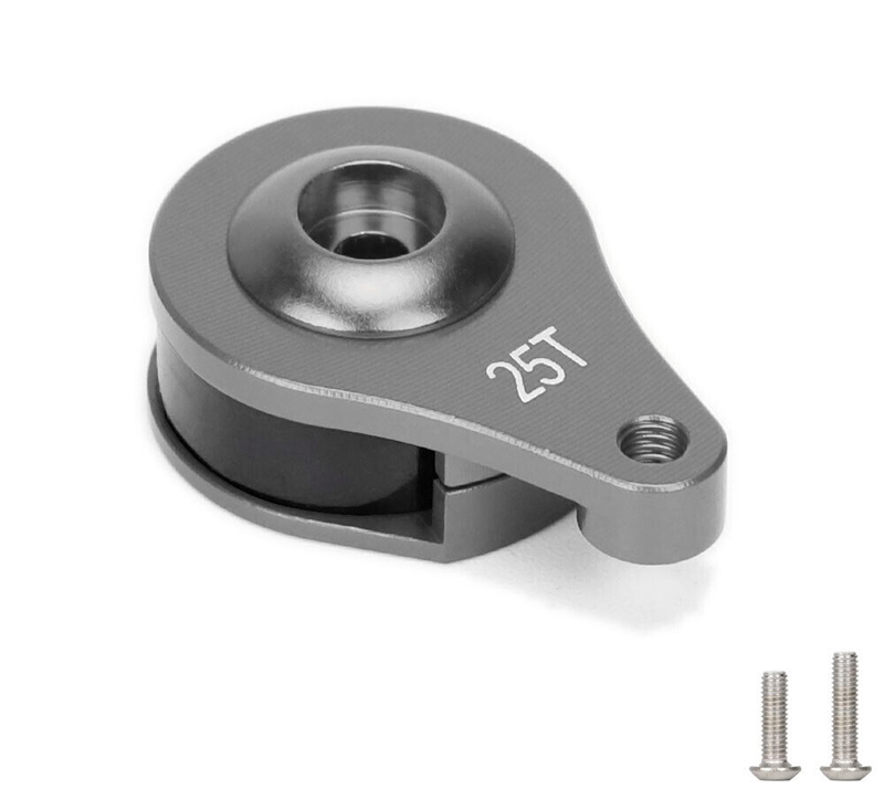 C32896GUN Universal Alloy Servo Saver 25T for Futaba Servo (r=16.5mm) - Image 1