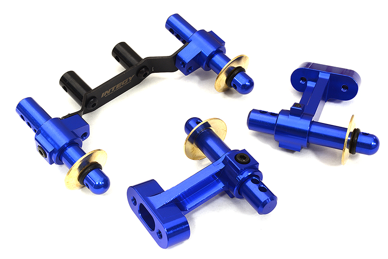 C32935BLUE Front & Rear Body Mounts for Arrma Kraton 4X4 4S V2 BLX 1/10 Scale ARA320630 - Image 1