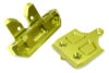 Machined Rear Skid Plate & Bumper w/ 1-Pc Block D for Traxxas 1/8 Sledge 9536