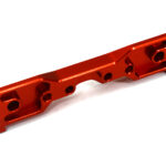Machined 1-Piece Front Brace B Hinge Pin Block for Traxxas 1/8 Sledge 4WD 9535