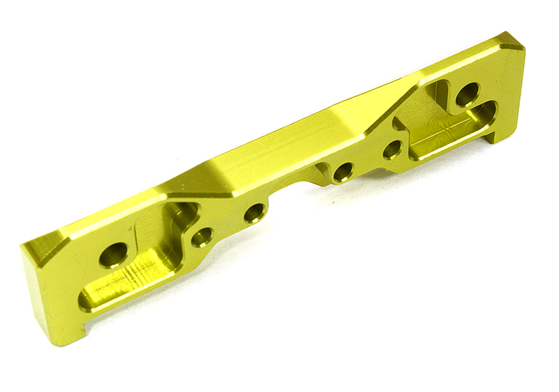 C32939GREEN Billet Machined 1-Piece Rear Brace C Hinge Pin Block for Traxxas 1/8 Sledge 9528 - Image 1