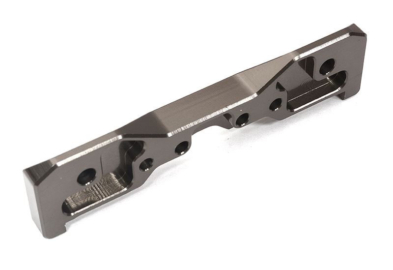 C32939GREY Billet Machined 1-Piece Rear Brace C Hinge Pin Block for Traxxas 1/8 Sledge 9528 - Image 1