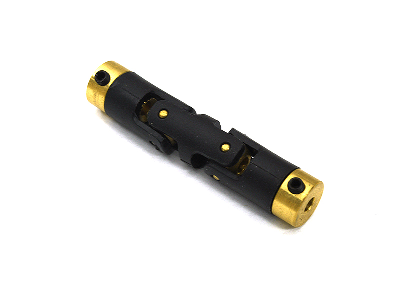 C32983 Motor Coupler Double Joint L=51mm O.D.=10mm 3.17mm to 3mm for RC Boat - Image 1
