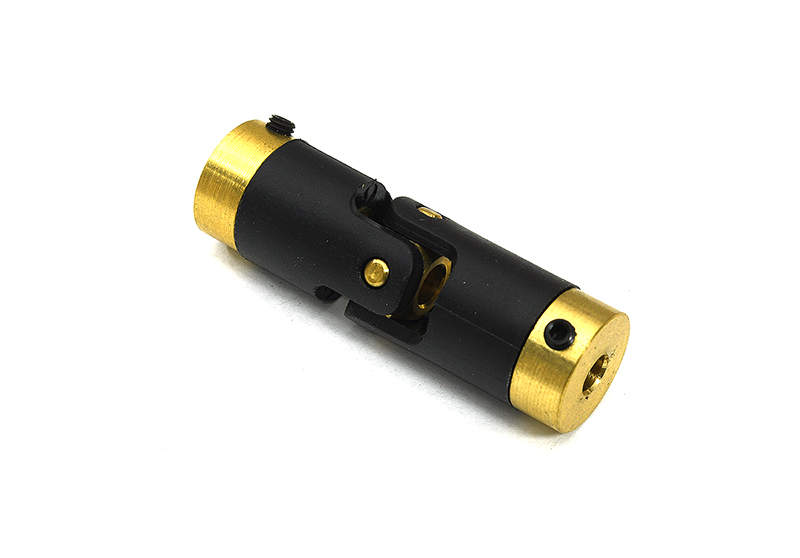 C32989 Motor Coupler Single Joint L=44mm O.D.=13mm 3.17mm to 4mm for RC Boat - Image 1