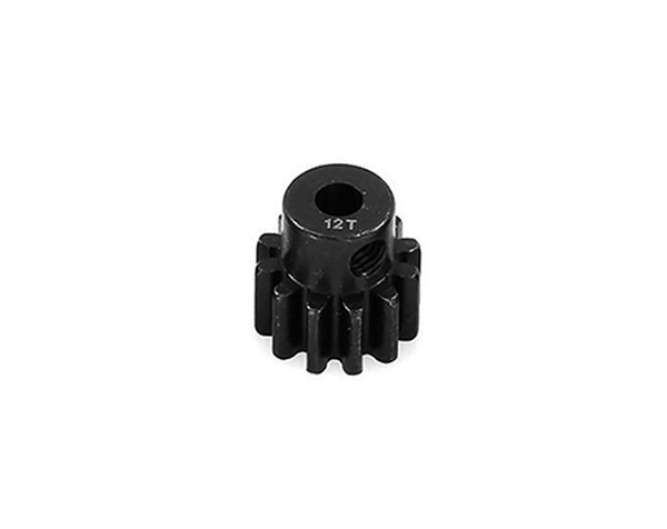 C33042 Machined HD Steel 0.8 MOD 32 Pitch Pinion 12T for BL Applications w/3.17mm Shaft - Image 1