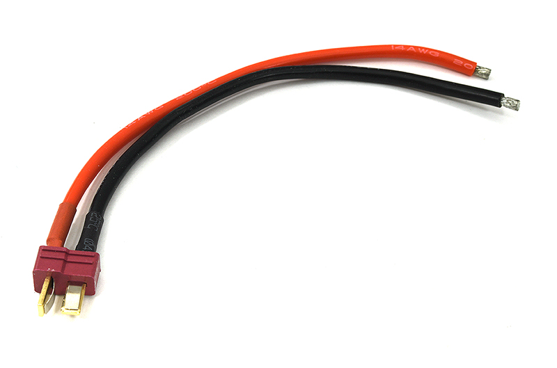 C33153 T-Style Type Plug Male Connector w/ 145mm Wires - Image 1