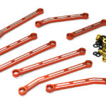 Alloy Machined Suspension Linkages (8) for Traxxas 1/18 TRX-4M Crawler 9842