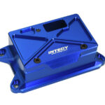 Blue Billet Machined Receiver Box Cover for Traxxas 1/8 Sledge 4WD 9624