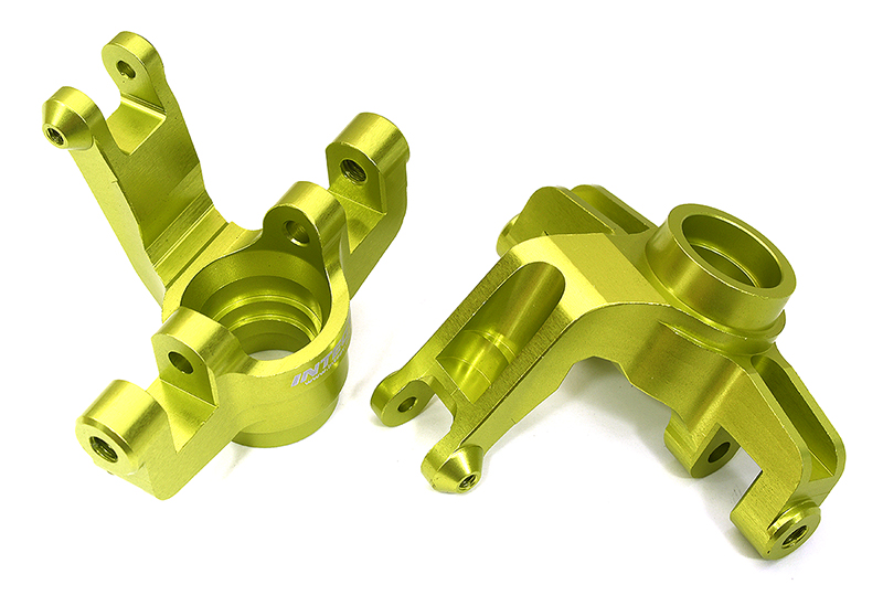 C33296GREEN Billet Machined Steering Knuckles for Arrma 1/10 Kraton 4X4 4S V2 BLX ARAC9356 - Image 1