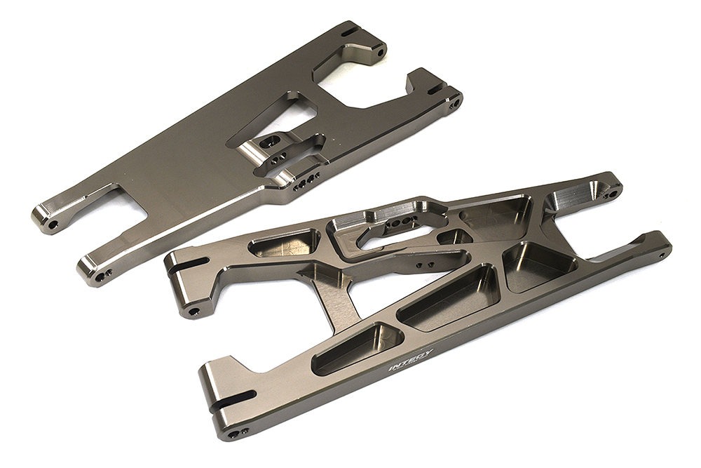 C33319GREY Billet Machined Lower Suspension Arms for Traxxas XRT 7893 7894 - Image 1