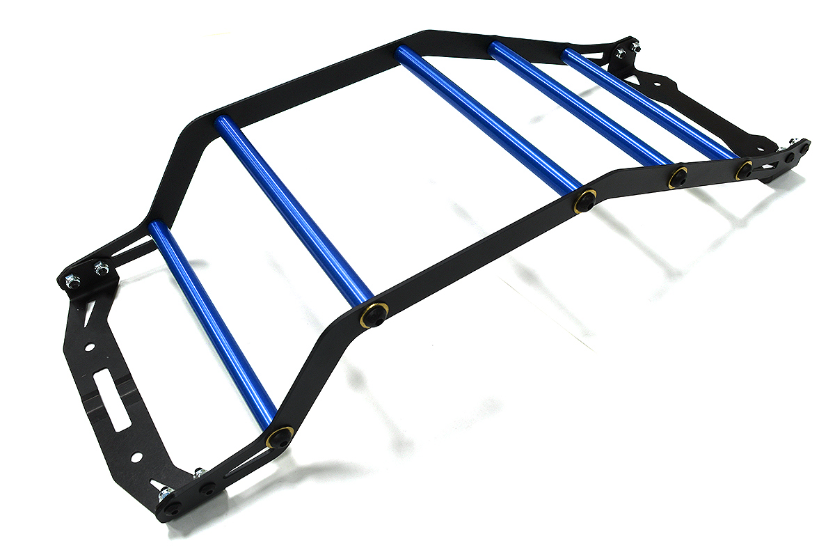 C33327BLUE Metal Exo-Skeleton Body Roll Cage Kit for Arrma 1/8 Notorious 6S BLX V5 AR406127 - Image 1