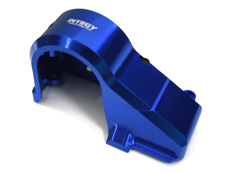 C33342BLUE Machined Blue Spur & Pinion Gear Upper Cover for Traxxas XRT & X-Maxx 7887 - Image 1