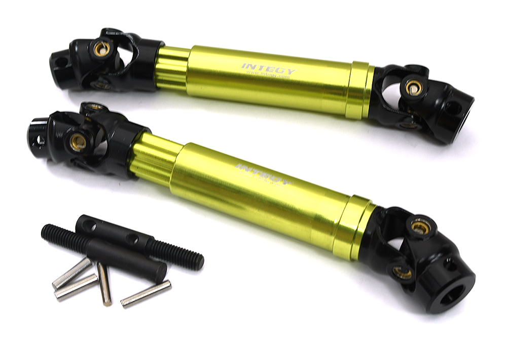 C33344GREEN Machined Alloy Universal Drive Shafts for Traxxas 1/10 Maxx 4S 8950 - Image 1