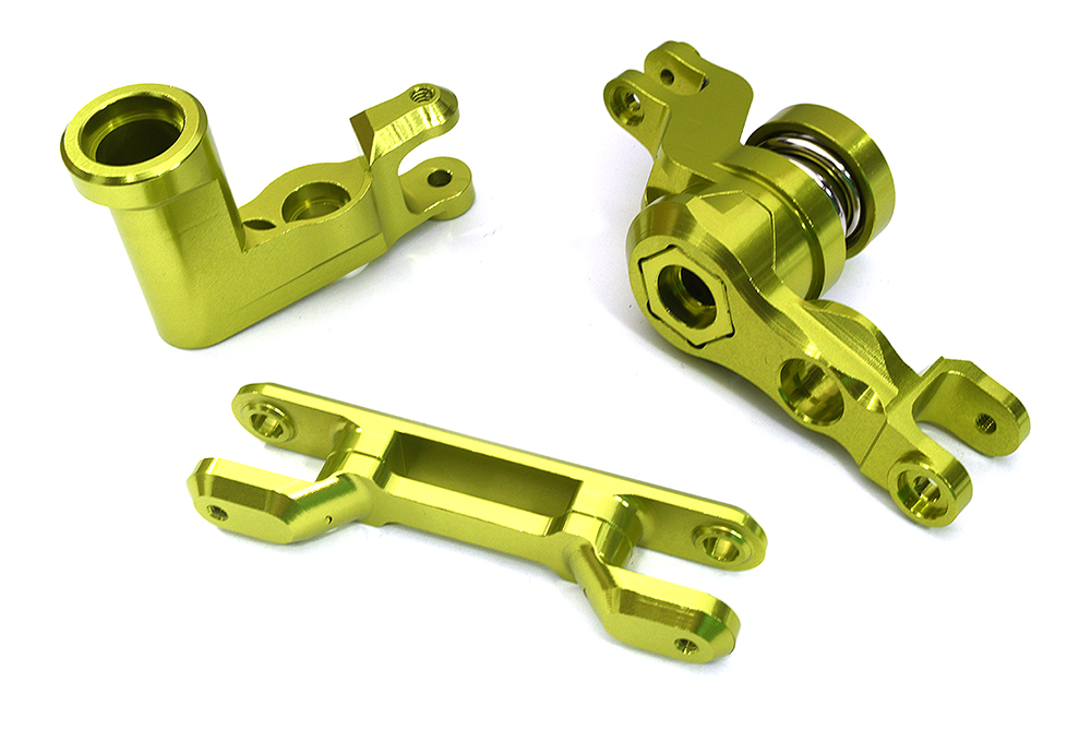 C33350GREEN Billet Machined Steering Bellcrank Set for Traxxas XRT 7843 - Image 1