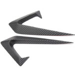 Matte Carbon Side Camera Aero Blade Trims Covers for Tesla 17-22 Model 3