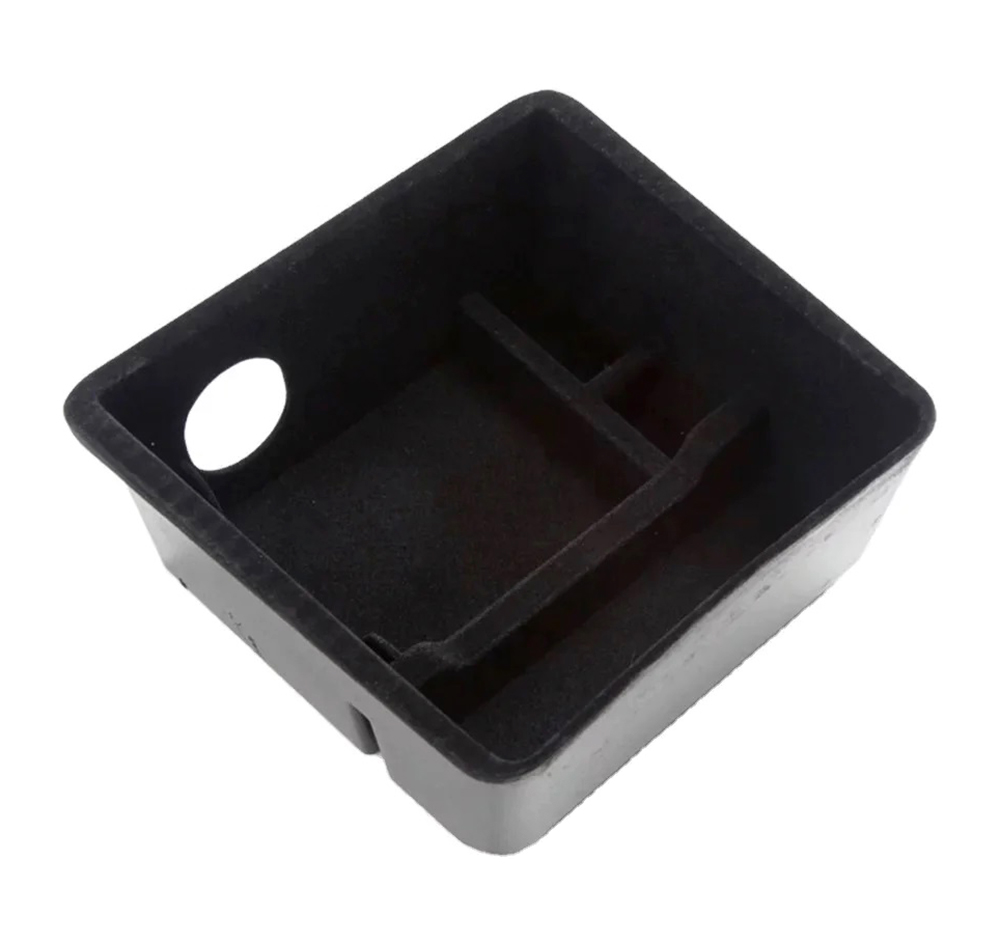 C33459 Flocking ABS Central Control Upper Storage Box for Tesla 21-23 Model 3/Y - Image 1