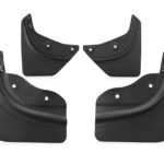 Black TPE Front & Rear Mudguards for Tesla 20-24 Model Y