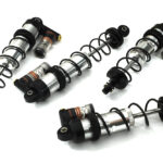 Billet Machined Piggyback Shocks (4) for Arrma 1/10 Vorteks 4X4 3S BLX ARA330722