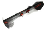 Carbon Fiber Rear Aero Wing Kit for Arrma 1/5 Kraton 4X4 8S BLX ARA320492 - Image 3