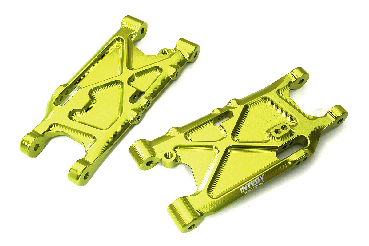 C33615GREEN Machined Rear Lower Suspension Arms for Arrma 1/7 Limitless All-Road AR330192 - Image 1
