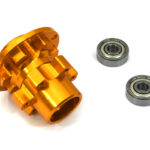 Front Wheel Hub w/ 5X16mm Bearings for Losi 1/4 Promoto-MX Motorcycle