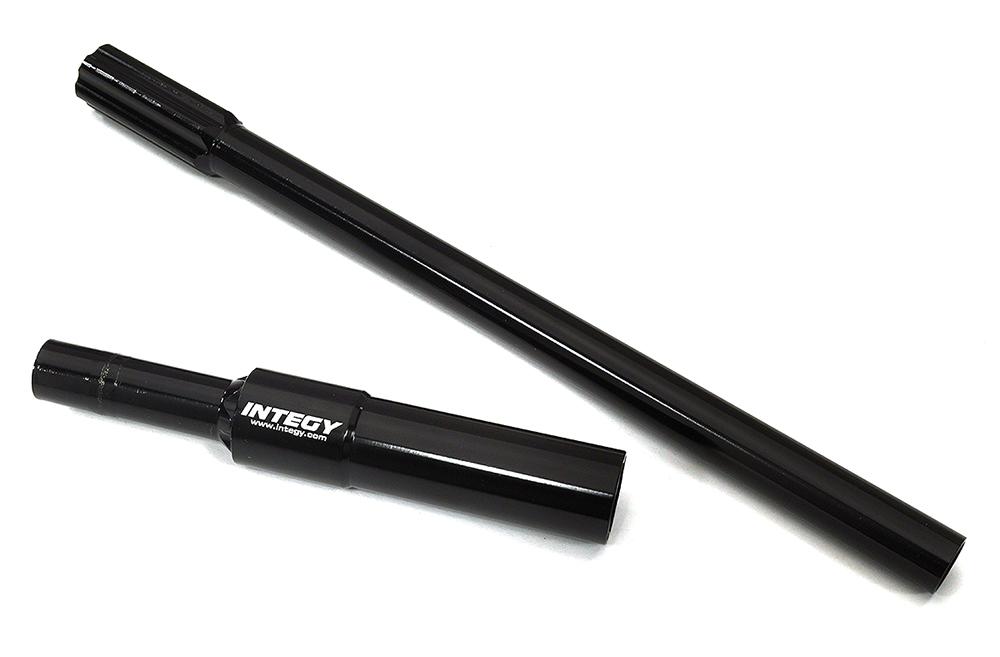 C33664BLACK Billet Machined Center Drive Shaft for Arrma 1/10 Kraton 4X4 4S V2 BLX ARA311065 - Image 1