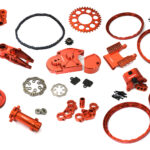 Billet Machined Alloy Conversion Kit Combo C for Losi 1/4 Promoto-MX Motorcycle