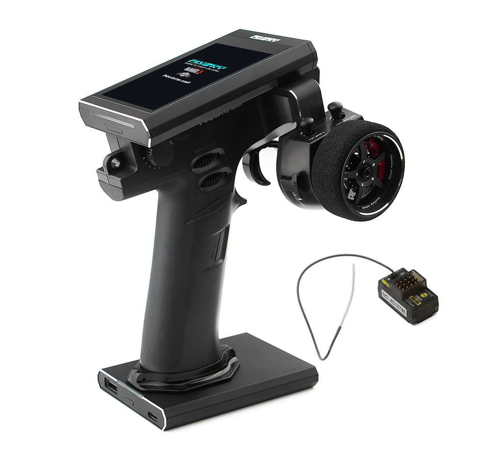 C33851 FlySky Noble NB4+ 2.4G 8Ch Color IPS Touch w/ FGR4B Receivers - Image 1