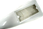 610mm Fiberglass Mono RC Boat Hull in White in Durable Model Boat Shell - Image 3