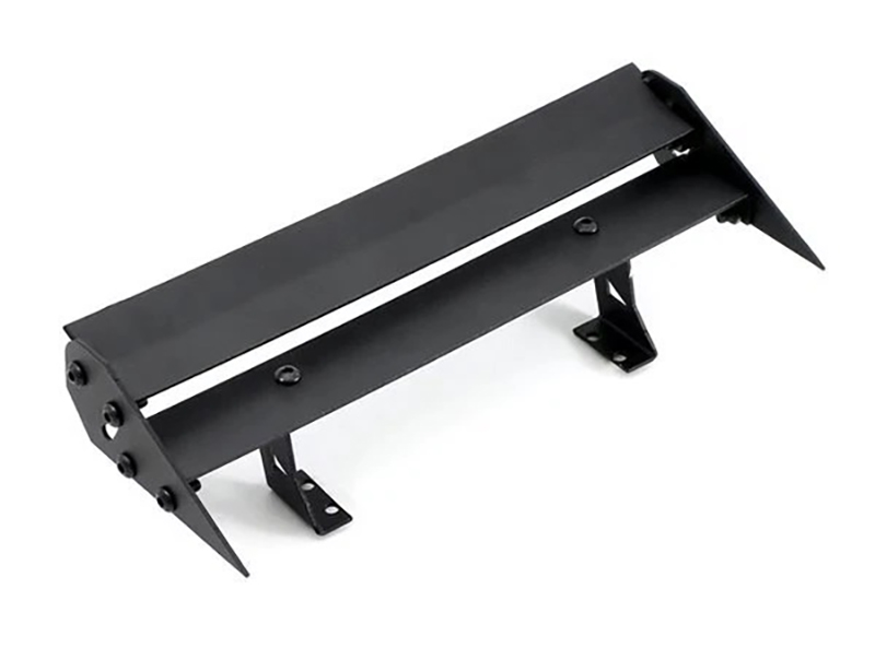 C33980 Realistic 1/10 Size Aluminum Rear Wing 165mm Width for Touring & Drift Car - Image 1