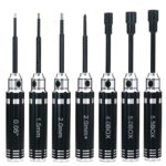 Universal Tool Set 7pcs Nut Driver 4/5/5.5mm Allen 0.05, 1.5, 2.0 & Phillips