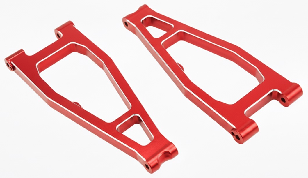 C34121RED 7075 Alloy Machined Front Upper Arm Set for Traxxas Pro Scale Sand Car 10929 - Image 1