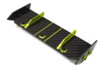 Carbon Fiber Rear Aero Wing Kit for Traxxas 1/10 Rustler 2WD 3721 - Image 2