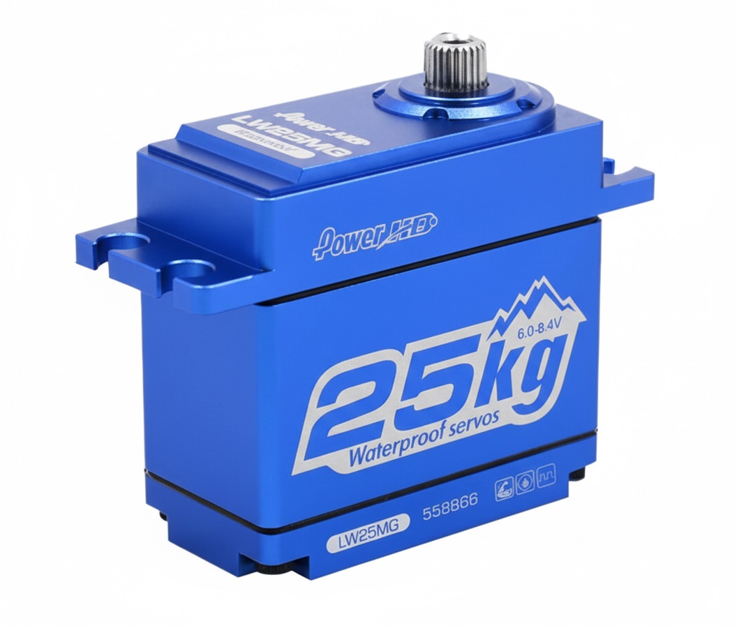 C34143 Power HD LW-25MG Waterproof Metal Gear Digital Servo 25kg (347.2 oz-in), 0.14s - Image 1