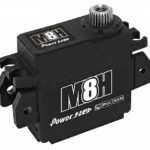Power HD M8H Coreless Motor Titanium & Steel Gear Micro Servo 118.0oz / 0.065sec