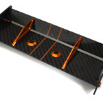 Carbon Fiber Rear Aero Wing Kit for Traxxas 1/10 E-Revo 2.0 48.5mm 5413 5446