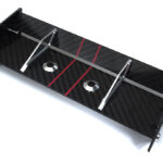 Carbon Fiber Rear Aero Wing Kit for Traxxas 1/10 E-Revo 2.0 48.5mm 5413 5446